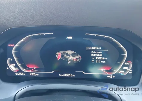 2021 BMW 330I z USA, uszkodzony, nr VIN 3MW5R1J00M8C15919